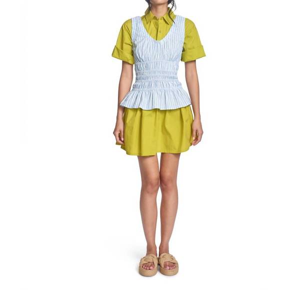 NEW COREY LYNN CALTER chelsea top in stripe - Picture 1 of 2